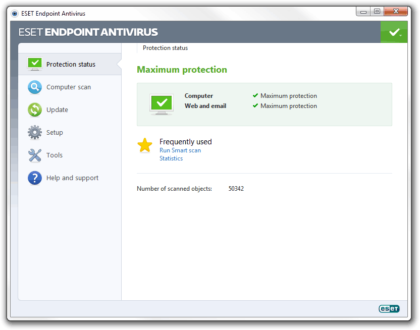 ESET antivirus 